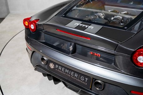 Ferrari F430 SCUDERIA. UK SUPPLIED. FULL FSH. GRIGIO CORSA RACING LIVERY. CARBON INT. 49