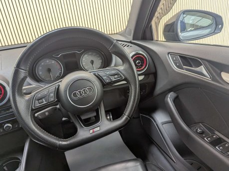 Audi A3 2.0 S3 Sportback TFSI Black Edition Quattro Semi-Auto 4WD 5dr 61