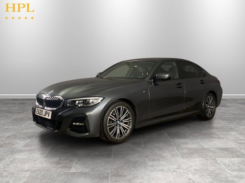 BMW 3 Series 2.0 320d M Sport Saloon 4dr Diesel Auto Euro 6 (s/s) (190 ps) Alloys - Blue 3