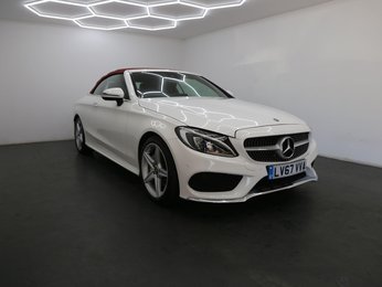 Mercedes-Benz C Class 2.0 C200 AMG Line (Premium Plus) Cabriolet G-Tronic+ Euro 6 (s/s) 2dr