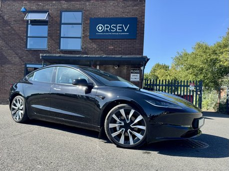 Tesla Model 3 LONG RANGE AWD  19" Nova Alloy Wheels Diamond Black One Owner Low Mileage 