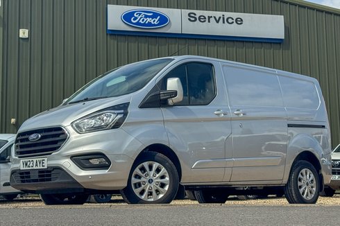 Ford Transit Custom SWB L1H1 Low Roof Limited 280 Air Con Alloys Sensors Cam EURO 6