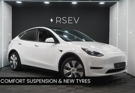 Tesla Model Y RWD 4 New Tyres Comfort Suspension 1 Owner GROK AI Ryzen Adaptive LEDs VATQ