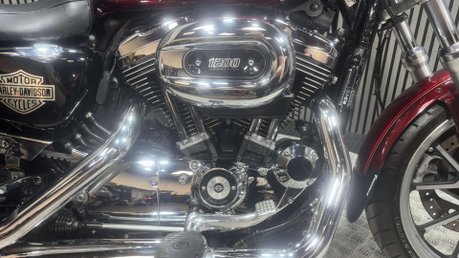 Harley-Davidson Sportster 1200 XL1200T SUPERLOW 2017 27K LONG MOT 1200CC CRUISER 12