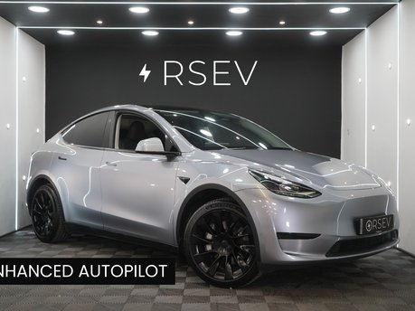 Tesla Model Y LONG RANGE RWD Enhanced Autopilot Quicksilver 20" Alloys Hardware 4 (AI 4)