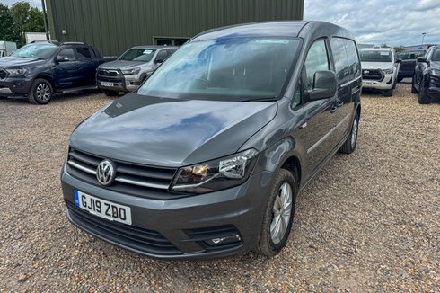 Volkswagen Caddy Maxi AUTO LWB L2H1 Low Roof Highline C20 Air Con Alloys Nav Sensors EURO 6