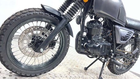 Bluroc Motorcycles Bluroc 2025 4K RETRO SCRAMBLER CLASSIC STYLE 125CC LEARNER 21