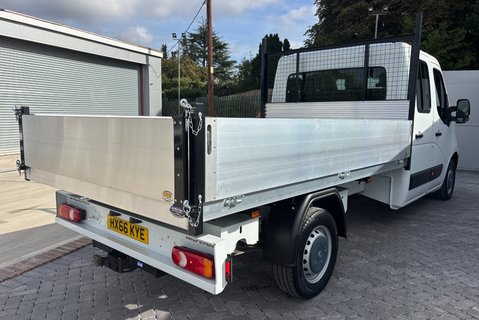 Vauxhall Movano F3500 L3 125 ps Crew Cab Tipper - Air Con - Euro 6 6
