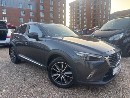 Mazda CX-3 SPORT NAV… AUTOMATIC…5 SERVICES...SAT NAV..HEATED LEATHER SEATS