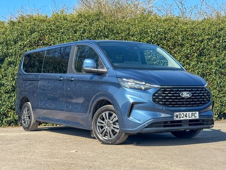 Ford Tourneo Custom Titanium Luxe | 9 Seat | Auto | L2 LWB | 320 | Euro 6 | £31,993 + vat