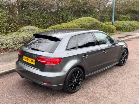 Audi A3 2.0 TDI 35 Black Edition Sportback S Tronic Euro 6 (s/s) 5dr 56