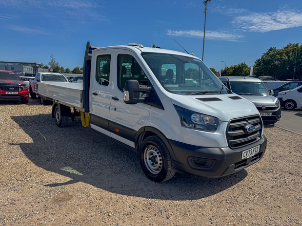 Ford Transit XXLWB L5 Dropside Crew Cab Leader 350 EURO 6 4