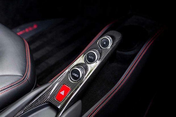 Ferrari F8 Tributo FULL PPF. FULL CARBON FIBRE INTERIOR PACKAGE. PASSENGER DISPLAY. 5