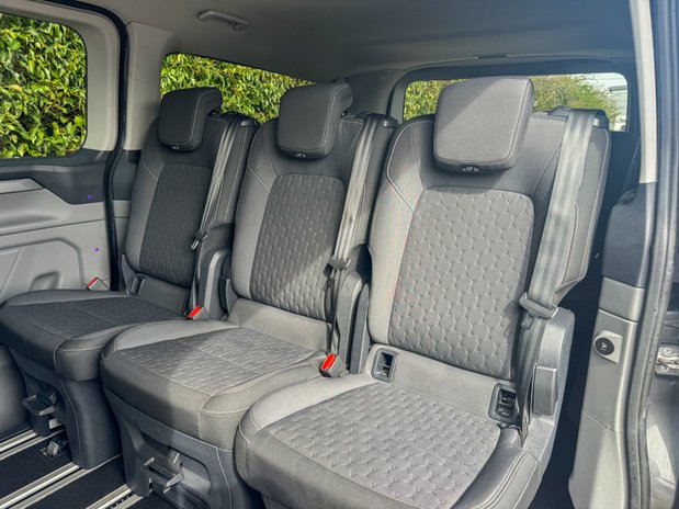Ford Tourneo Custom Titanium Luxe | 9 Seat | Auto | L2 LWB | 320 | Euro 6 | £31,992 + vat 8