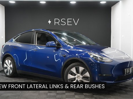 Tesla Model Y LONG RANGE AWD Battery SOH 90% Deep Metallic Blue One Owner VAT Qualifying