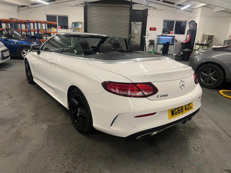 Mercedes-Benz C Class 1.5 C200 MHEV AMG Line Cabriolet G-Tronic+ Euro 6 (s/s) 2dr 7