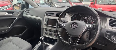Volkswagen Golf MATCH TDI BLUEMOTION TECHNOLOGY LOOK! £20 TAX!DAB,BLUETOOTH 1
