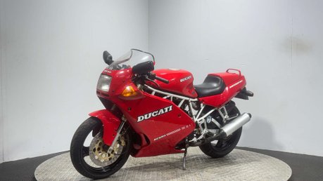 Ducati 750 1992 18K RUNNING PROJECT BIKE CLASSIC 6750 VTWIN CARBED 5