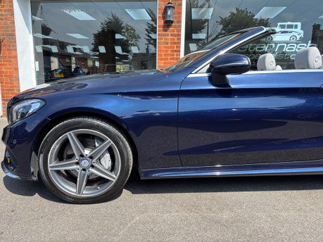 Mercedes-Benz C Class 2.1 C220d AMG Line (Premium Plus) Cabriolet 2dr Diesel 4MATIC (170ps) 7