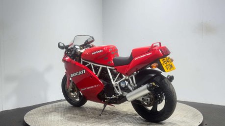 Ducati 750 1992 18K RUNNING PROJECT BIKE CLASSIC 6750 VTWIN CARBED 6