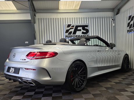 Mercedes-Benz C Class 4.0 C63 V8 BiTurbo AMG S (Premium) Cabriolet 2dr Petrol SpdS MCT Euro 6 (s/ 2