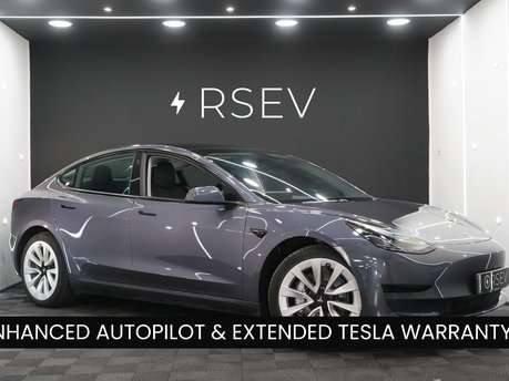 Tesla Model 3 RWD Enhanced Autopilot Navigate on Autosteer 19" Alloys Midnight Silver