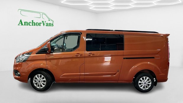 Ford Transit Custom Crew Cab [SOLD] LWB L2H1 Low Roof Limited 320 Air Con Alloys EURO 6 NO VAT 7