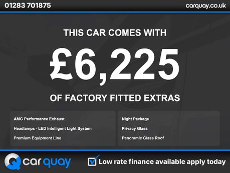 Mercedes-Benz C Class 3.0 AMG C 43 Premium 4Matic Auto 4WD 4dr 17