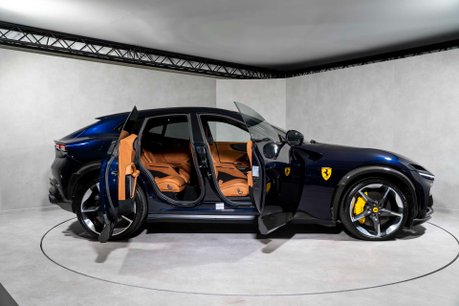 Ferrari Purosangue ATELIER. EXTENSIVE CARBON FIBRE. PAINTED SHIELDS. PASSENGER DISPLAY. P/ROOF 14