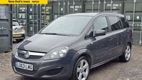Vauxhall Zafira 1.6 16V Exclusiv MPV 5dr Petrol Manual Euro 5 (115 ps) 3