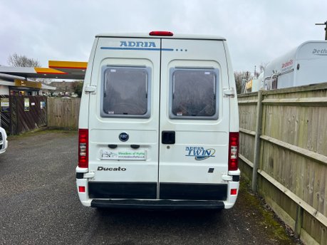Adria Twin 2 Berth Fixed Bed Camper Van Fiat Ducato 2.8JTD Chassis 4
