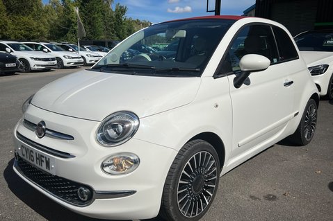 Fiat 500 LOUNGE DUALOGIC -£20 ROAD TAX - RARE AUTO CABRIO 12