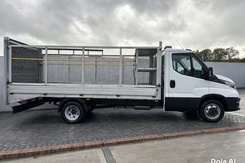 Iveco Daily 35C14 Beavertail Lawnmower Body - Large Ramp - Removable Cages 7