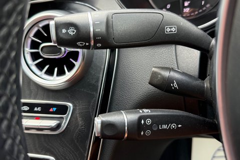 Mercedes-Benz C Class C 220 D AMG LINE PREMIUM PLUS - SELENITE GREY WITH CRANBERRY LEATHER 48