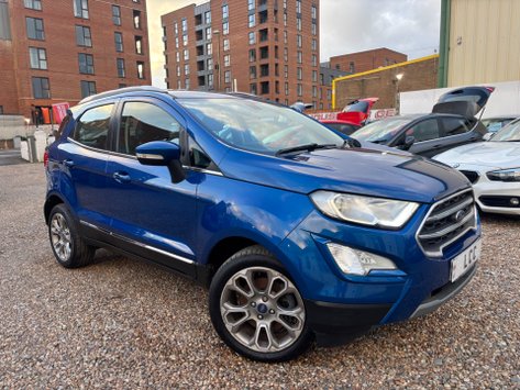 Ford Ecosport TITANIUM.. 5 SERVICES..LEATHER SEATS..REVERSING CAMERA..SAT NAV..BLUETOOTH