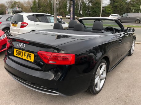 Audi A5 2.0 TDI S LINE S/S convertible just 66,000m 1 owner, good history £165 tax 15