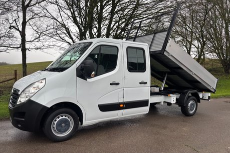 Vauxhall Movano F3500 L3 125 ps Crew Cab Tipper - Air Con
