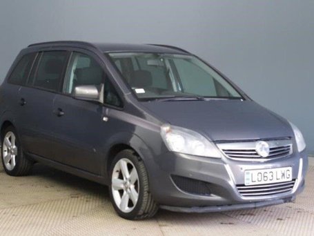 Vauxhall Zafira 1.6 16V Exclusiv MPV 5dr Petrol Manual Euro 5 (115 ps)