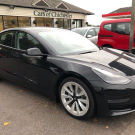 Tesla Model 3 LONG RANGE AWD 45,000m black vegan leather, 19 inch alloys