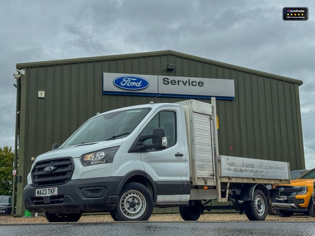 Ford Transit ToolBox Dropside LWB L3 350 Leader Ecoblue EURO 6 NO VAT SELECT 1