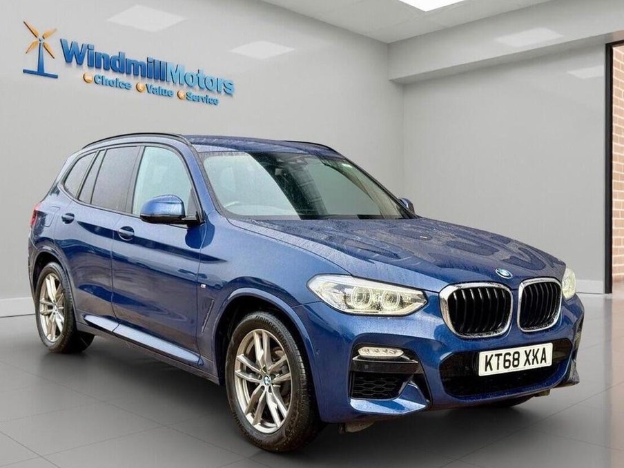 2019 BMW X3 exterior view