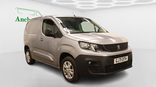 Peugeot Partner AUTO SWB L1H1 Low Roof Asphalt Air Con Alloys Sensors Cam EURO 6 NO VAT 2