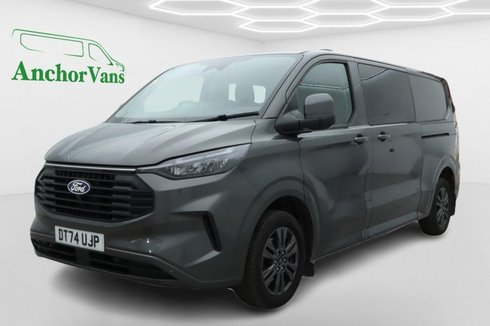 Ford Transit Custom Crew Cab LWB L2H1 Low Roof Limited 320 Air Con Alloys Camera EURO 6