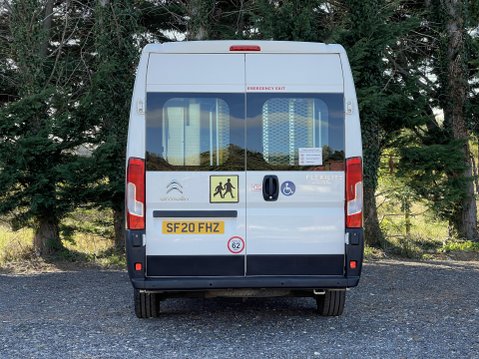 Citroen Relay 40 L4H2 17 SEAT LIGHTWEIGHT NON-D1 MINIBUS with RAMP, SENSORS. Euro 6 16