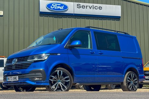 Volkswagen Transporter Crew Cab AUTO SWB L1H1 Low Roof T32 Highline 204ps 4motion Air Con Alloys E