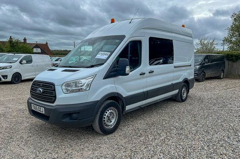Ford Transit Crew Cab LWB L3H3 High Roof 350 EURO 6 NO VAT