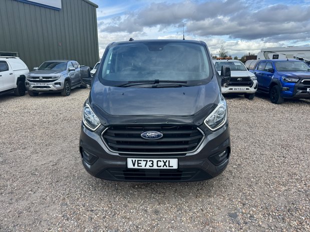 Ford Transit Custom Crew Cab AUTO SWB L1H1 Low Roof Limited 320 Air Con Alloys H/Seats EURO 6 4