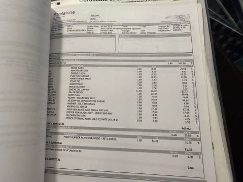 Aston Martin Vantage 4.3 Vantage V8 Auto 2dr ROADSTER 147