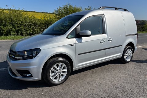 Volkswagen Caddy C20 102 ps Tdi Highline Panel Van - No VAT - Sat Nav 1
