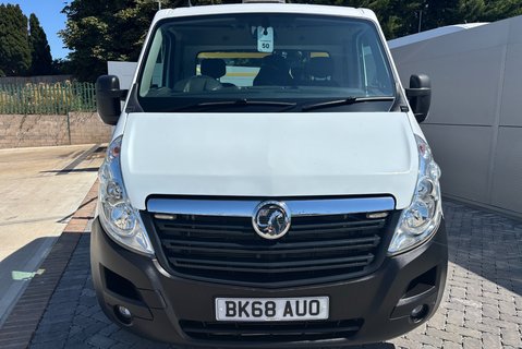 Vauxhall Movano L3H1 R3500 Dropside Truck with Hiab T-HIDUO 013 12